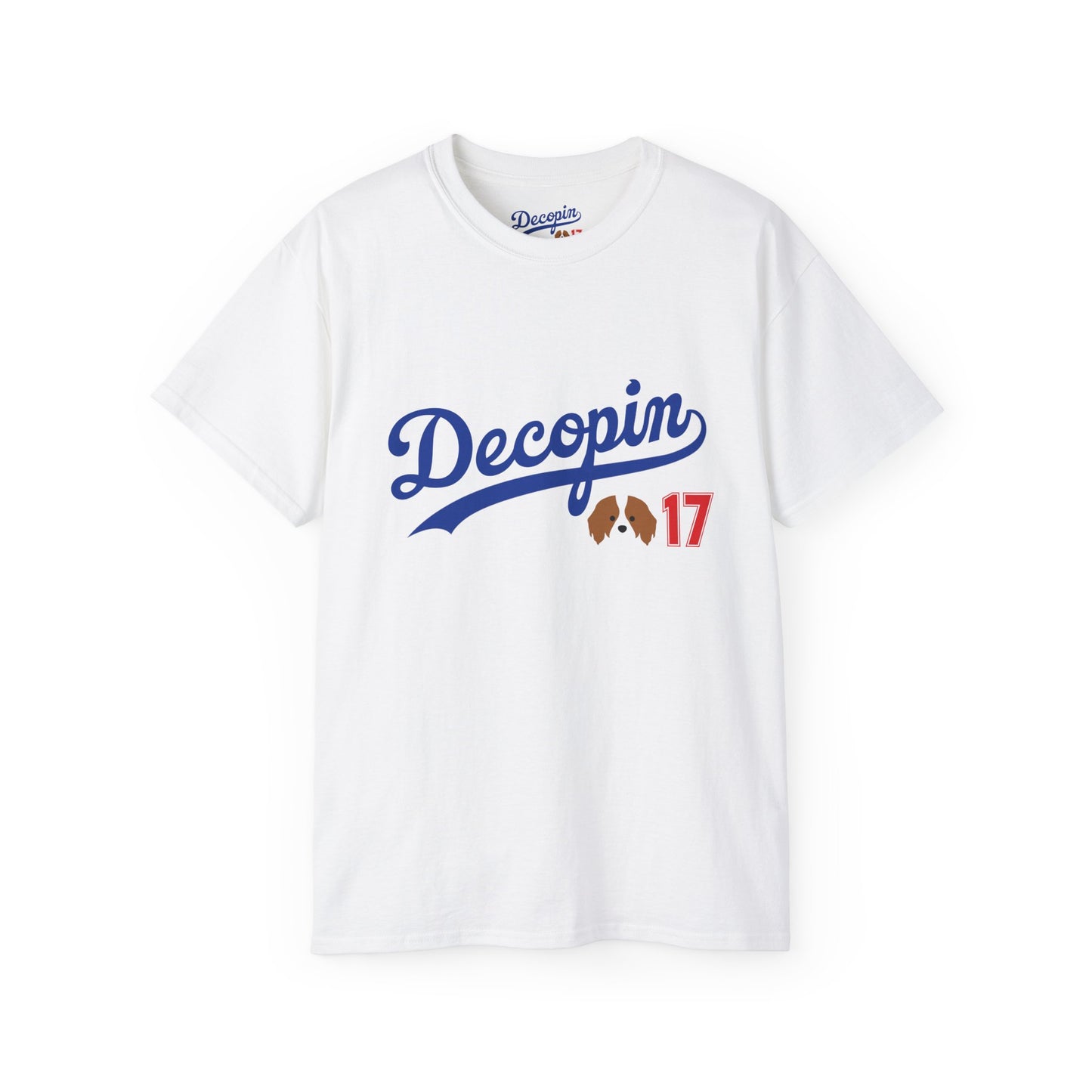 03. Decopin+DECOY 17: Unisex T-shirts Gray/White