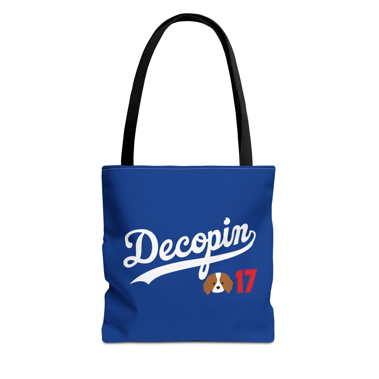 08. Decopin + OHTANI 17: Tote bags: Blue