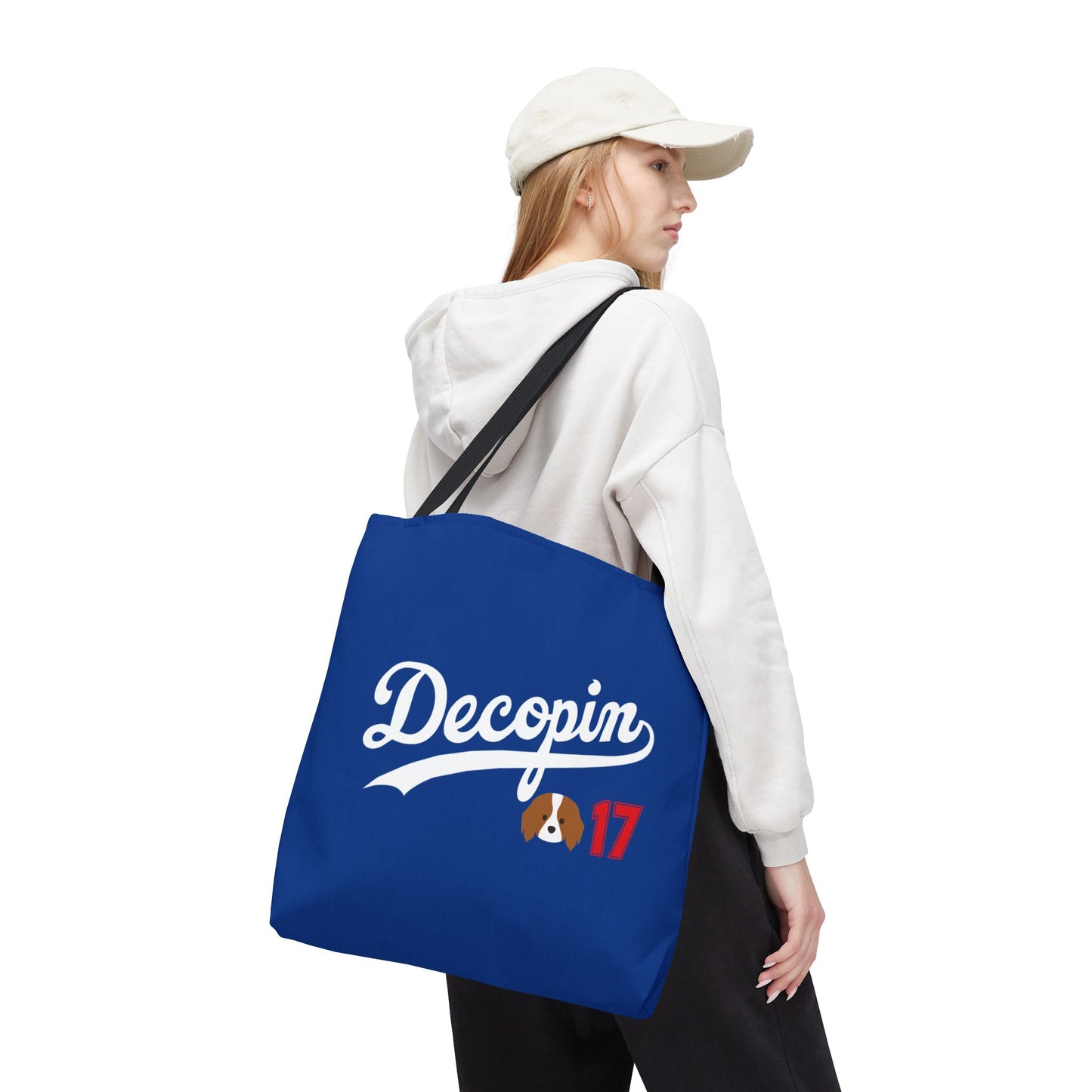 07. Decopin + DECOY 17: Tote Bags: Blue