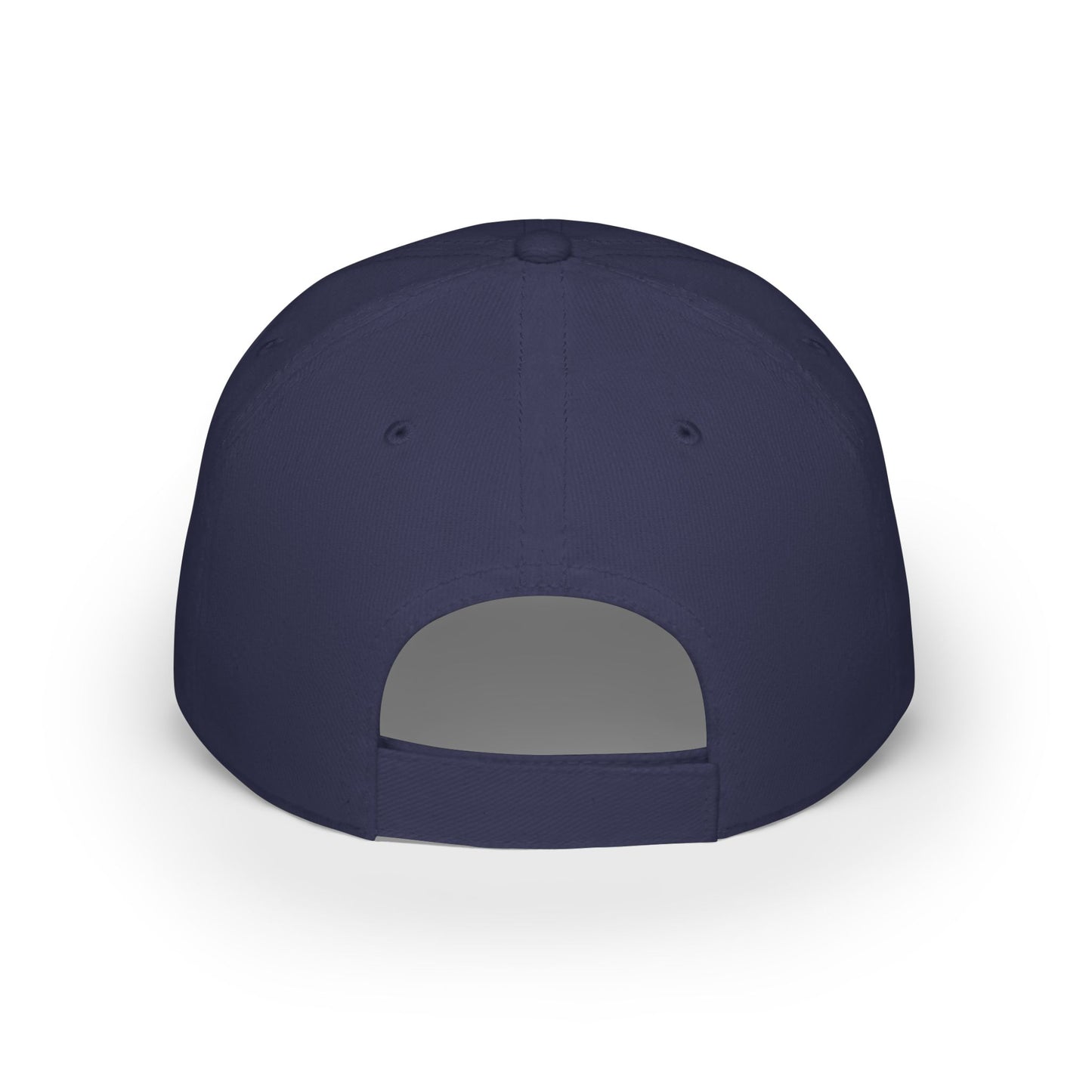 05. Decopin: Adults PRINTED Logo Adjustable Baseball Hat: Blue/Black/Navy