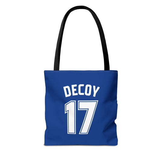 07. Decopin + DECOY 17: Tote Bags: Blue